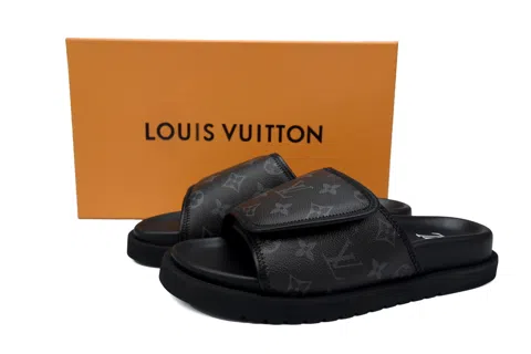 Louis Vuitton Pool Pillow Comfort Mule Black Monogram – photo 7