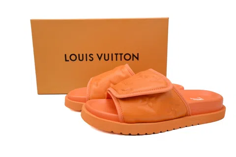 Louis Vuitton Pool Pillow Comfort Mule Yellow Embossed – photo 7