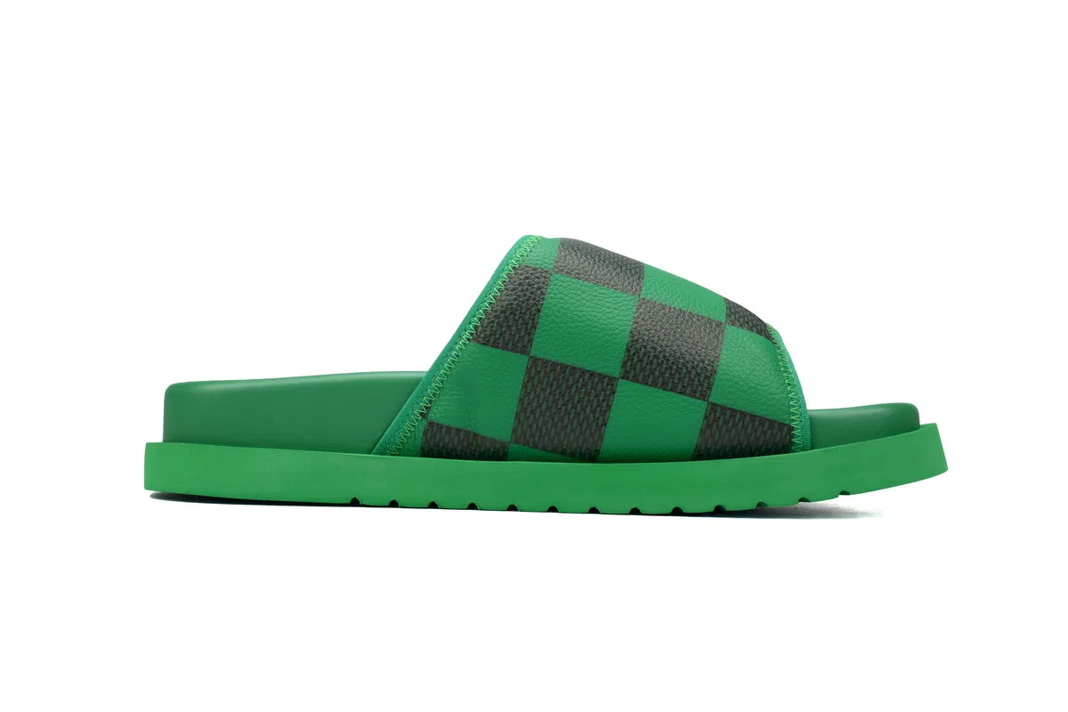 Louis Vuitton Pool Pillow Comfort Mule Green Monogram – photo 2