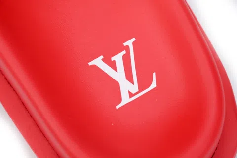 Louis Vuitton Pool Pillow Comfort Mule Red Flocked – photo 5