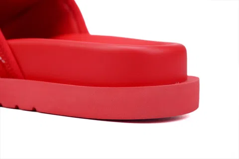 Louis Vuitton Pool Pillow Comfort Mule Red Flocked – photo 6
