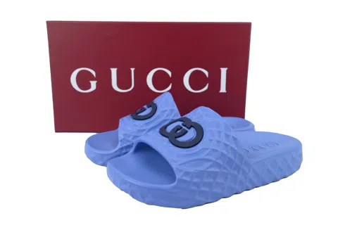 Gucci Slide Blue – photo 7