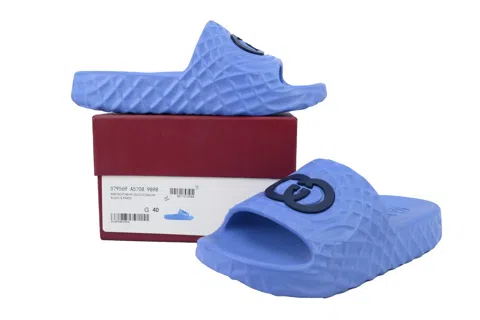 Gucci Slide Blue – photo 8