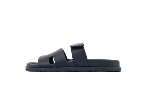 Hermès Slides Black