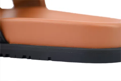 Hermès Slides Khaki/Black – photo 7