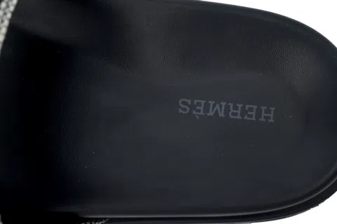 Hermès Slides Dark Grey – photo 5