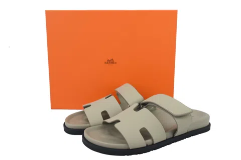 Hermès Slides Khaki – photo 8