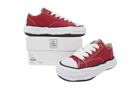 Maison Mihara Yasuhiro Sneakers White/Red – photo 6