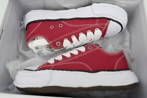 Maison Mihara Yasuhiro Sneakers White/Red – photo 8