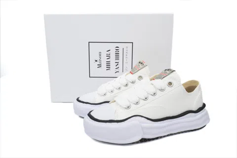 Maison Mihara Yasuhiro Sneakers White/Black – photo 7