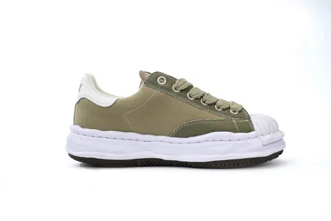 Maison Mihara Yasuhiro Sneakers White/Green – photo 3