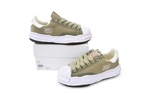 Maison Mihara Yasuhiro Sneakers White/Green – photo 8