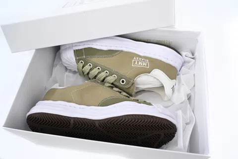 Maison Mihara Yasuhiro Sneakers White/Green – photo 10