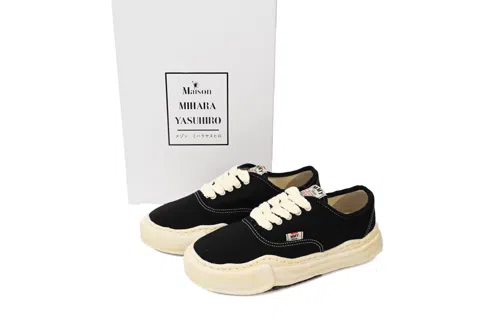 Maison Mihara Yasuhiro Sneakers Vintage Black/Yellow – photo 10