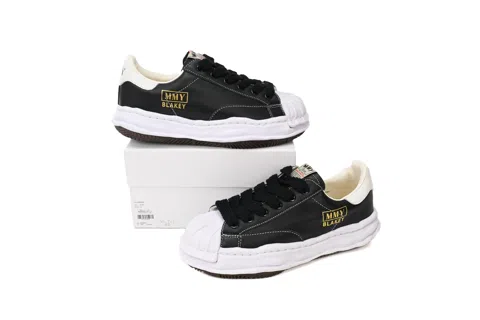 Maison Mihara Yasuhiro Sneakers Black/White/Gold – photo 9