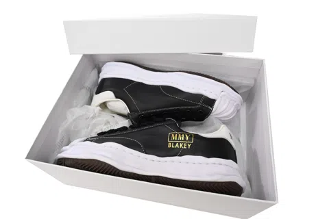 Maison Mihara Yasuhiro Sneakers Black/White/Gold – photo 11