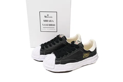 Maison Mihara Yasuhiro Sneakers Black/White/Gold – photo 10