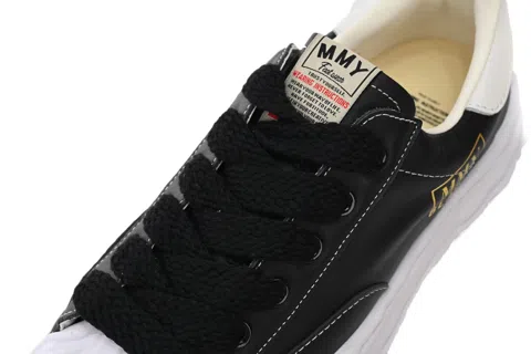 Maison Mihara Yasuhiro Sneakers Black/White/Gold – photo 7