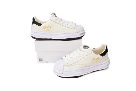 Maison Mihara Yasuhiro Sneakers White/Black/Gold – photo 10