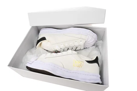 Maison Mihara Yasuhiro Sneakers White/Black/Gold – photo 11