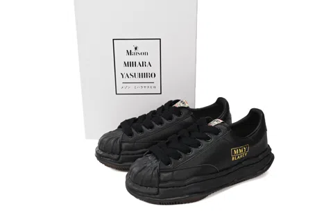 Maison Mihara Yasuhiro Sneakers Black/Gold – photo 9