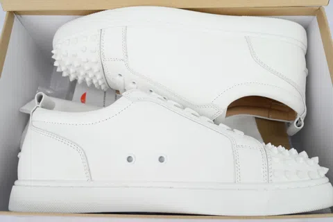 Christian Louboutin Louis Junior Spikes White – photo 8