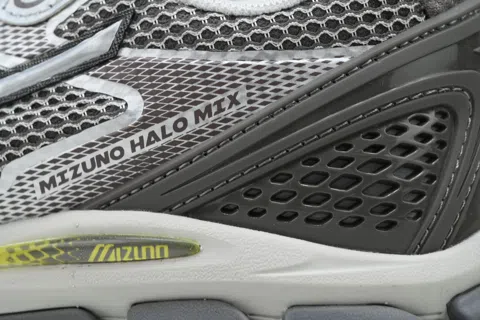 Mizuno Running Shoes Grey Silver Green – photo 5