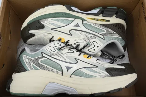 Mizuno Running Shoes Yellow Green Brown – photo 8