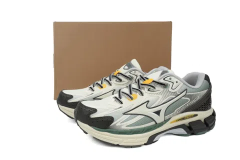 Mizuno Running Shoes Yellow Green Brown – photo 6