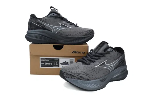 Mizuno Running Shoes Dark Gray Black – photo 7