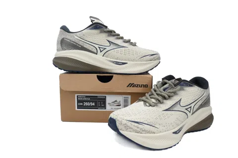 Mizuno Running Shoes Off White Brown – photo 7
