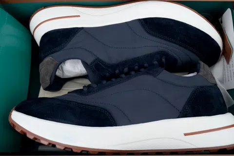 Loro Piana Sneakers Blue – photo 8