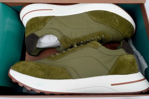Loro Piana Sneakers Green – photo 8
