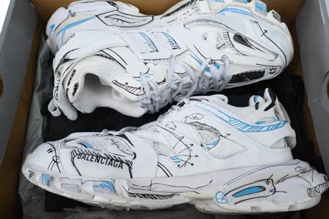 Balenciaga Track White Blue – photo 8