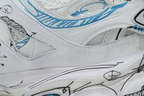 Balenciaga Track White Blue – photo 5