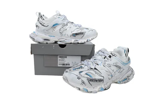 Balenciaga Track White Blue – photo 6