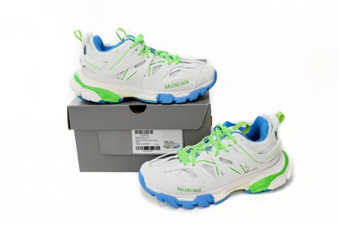 Balenciaga Track Green/White/Blue – photo 10