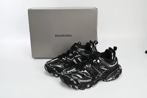 Balenciaga Track Black/White – photo 9