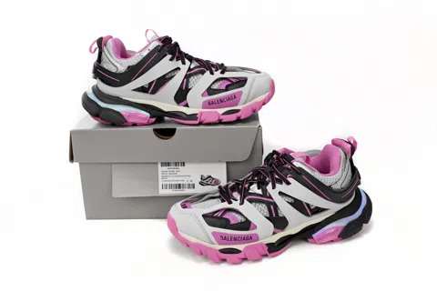 Balenciaga Track LED Black/White/Pink – photo 9