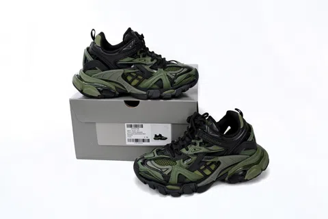Balenciaga Track 2 Olive/Black – photo 9