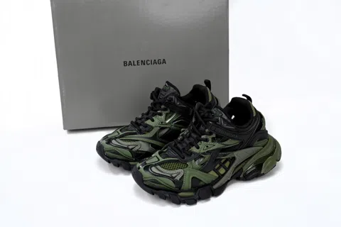 Balenciaga Track 2 Olive/Black – photo 10