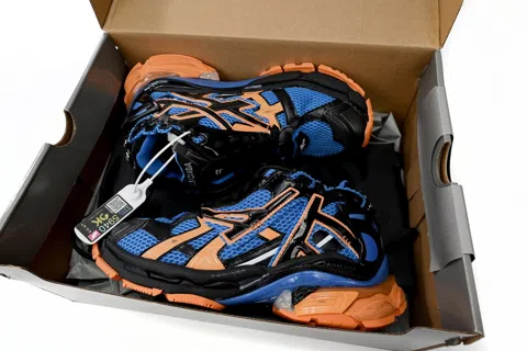Balenciaga Runner Blue/Yellow/Black – photo 11