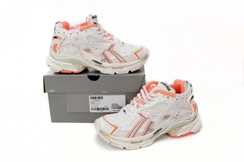 Balenciaga Runner White/Orange – photo 10