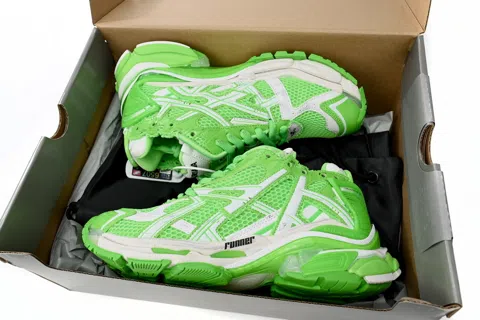 Balenciaga Runner White/Green – photo 11