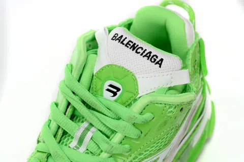 Balenciaga Runner White/Green – photo 7