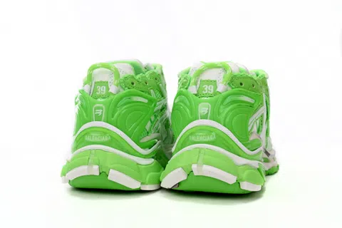 Balenciaga Runner White/Green – photo 4