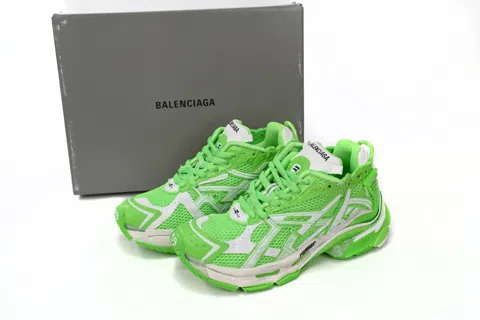Balenciaga Runner White/Green – photo 9