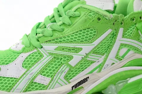 Balenciaga Runner White/Green – photo 6