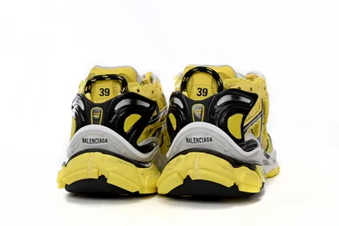 Balenciaga Running Shoes Black/Yellow – photo 4