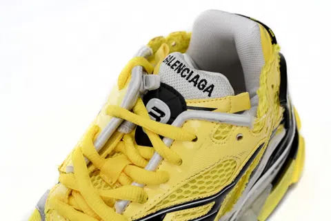 Balenciaga Running Shoes Black/Yellow – photo 7